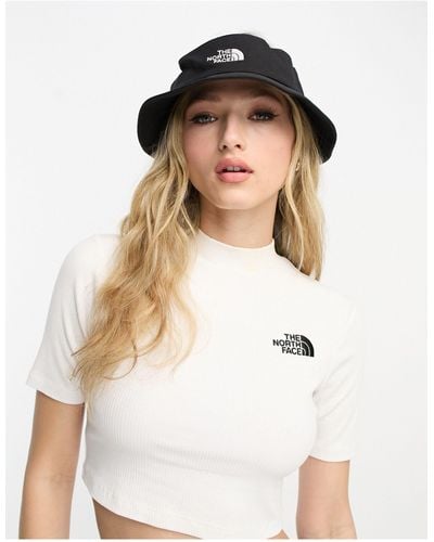 The North Face Class V Open Top Bucket Hat Visor - White