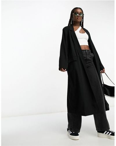 ASOS Soft Duster Jacket - Black