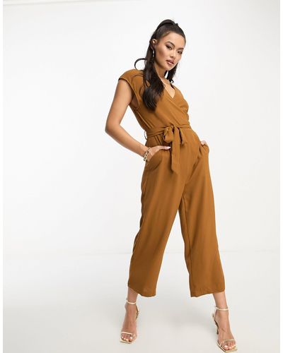 White AX Paris Jumpsuits and rompers for Women | Lyst