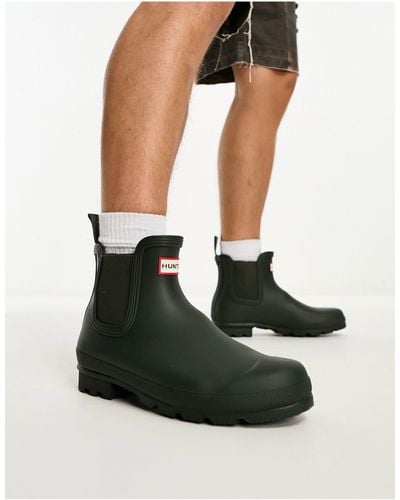 HUNTER Original Chelsea Wellington Boots - Black