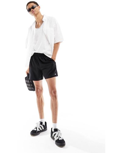 adidas Originals Adidas – clx – kurze badeshorts aus festem stoff - Weiß