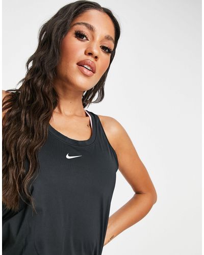 Nike Camiseta negra sin mangas - Negro