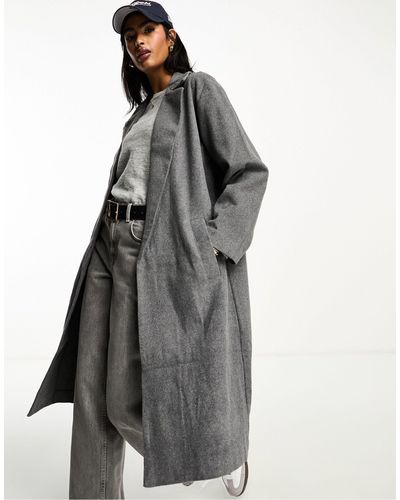 ASOS Unlined Mid Length Coat - Black