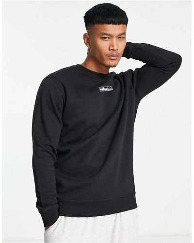 Ellesse Sweater Met Logo - Zwart