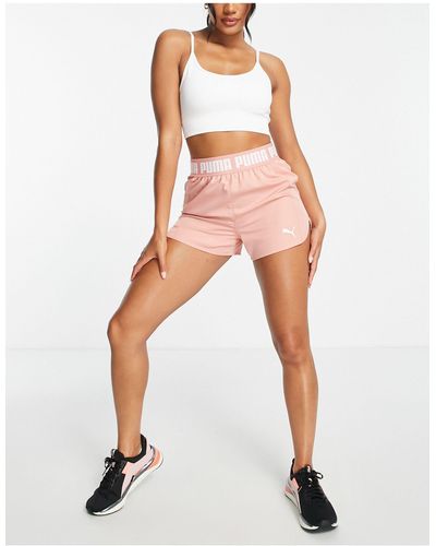 PUMA Training Strong Woven 3 Inch Shorts - Pink