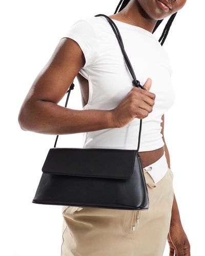 Object Leather Shoulder Bag - White