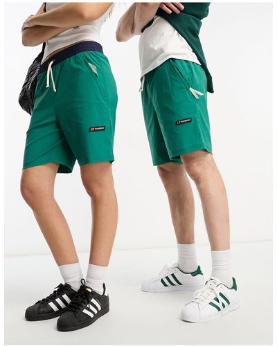 Berghaus New windshort - pantaloncini verdi stile anni '90 - Verde