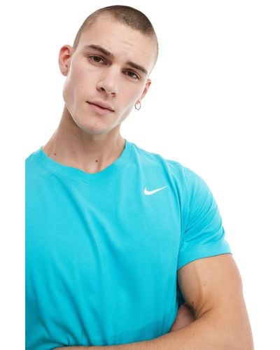 Nike – dri-fit – t-shirt - Blau
