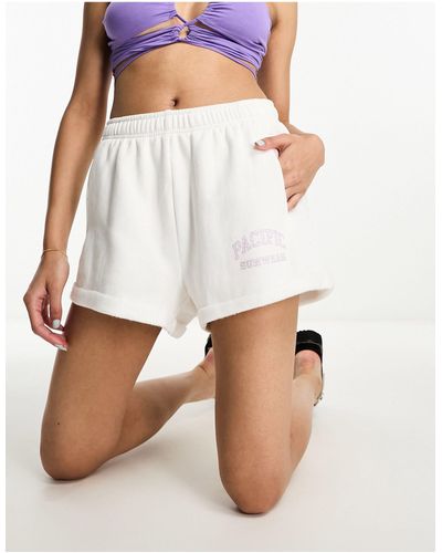 PacSun Flower Girl Shorts - White
