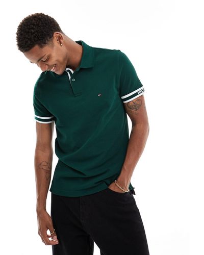 Tommy Hilfiger Slim Fit Polo - Green