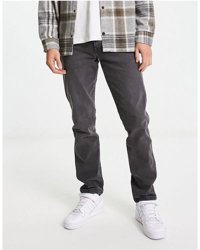Wrangler – texas – schmale jeans - Schwarz
