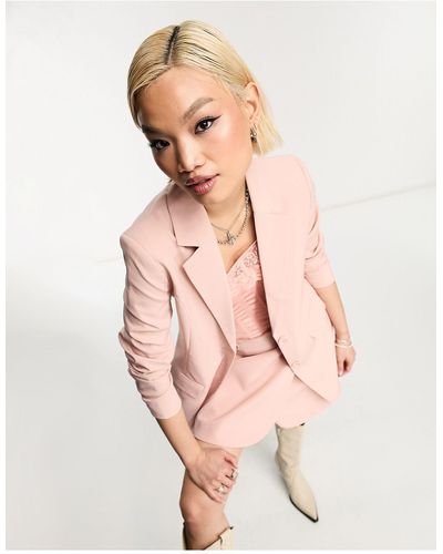 ONLY Oversized Blazer Co-ord - Pink