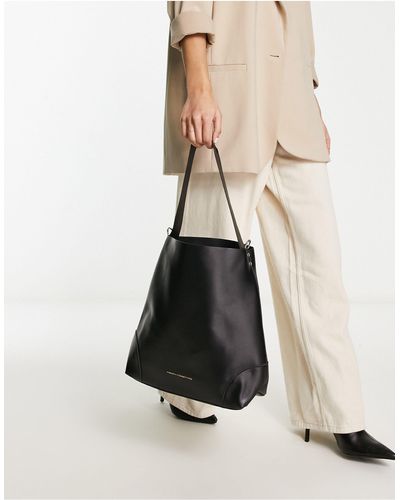 French Connection Classic Tote Bag - Natural