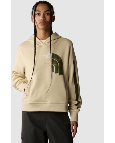 The North Face W Graphic Hoodie 3 - Natural