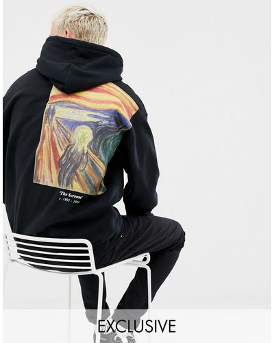 Reclaimed vintage van gogh hoodie sale