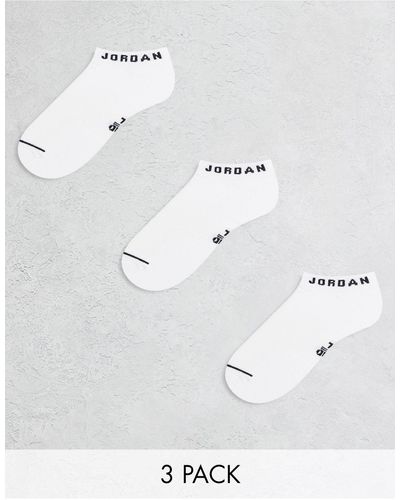 Nike Confezione da 3 paia di calzini bianchi - Bianco