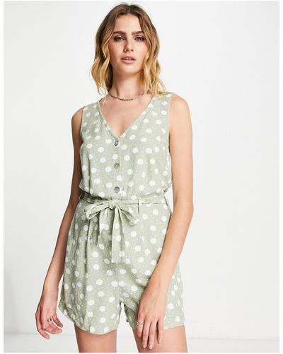 Vero Moda – playsuit - Weiß