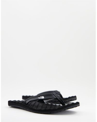 The North Face Chanclas negras base camp ii - Negro