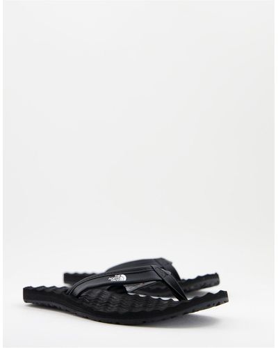 The North Face Chanclas negras base camp mini ii - Blanco