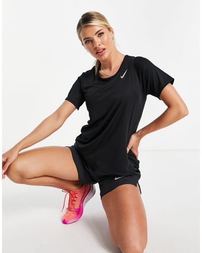 Nike Top dry fit race - Negro