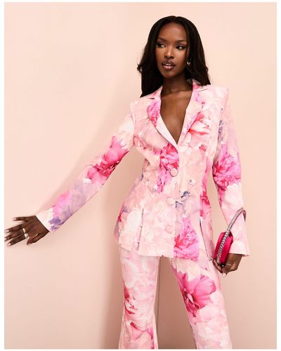 ASOS Suit Blazer - Pink