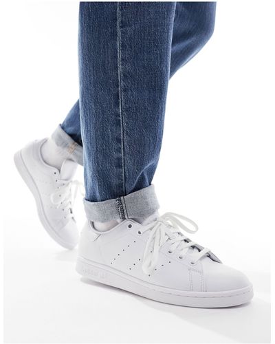 adidas Originals – stan smith – sneaker ganz - Weiß