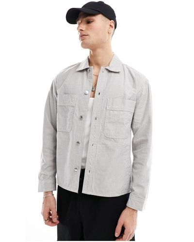 Abercrombie & Fitch Overshirt - White