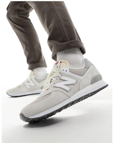 New Balance – 574 – hellgraue sneaker - Schwarz