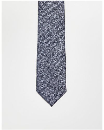 Ben Sherman Textured Tie - Blue