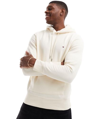 Tommy Hilfiger Classic Flag Hoodie - Natural