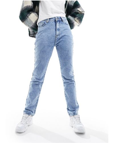 In The Style Straight Leg Jeans - Blue