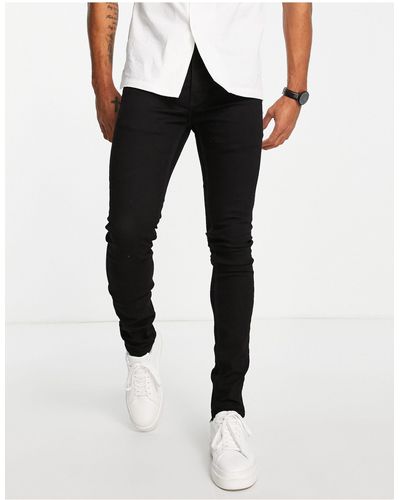 French Connection Skinny Stretchjeans - Zwart