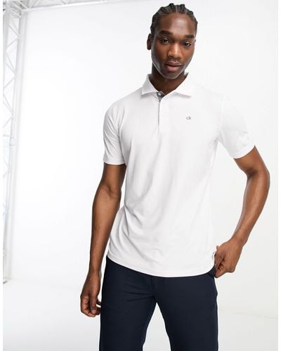 Calvin Klein Newport Polo Shirt - White