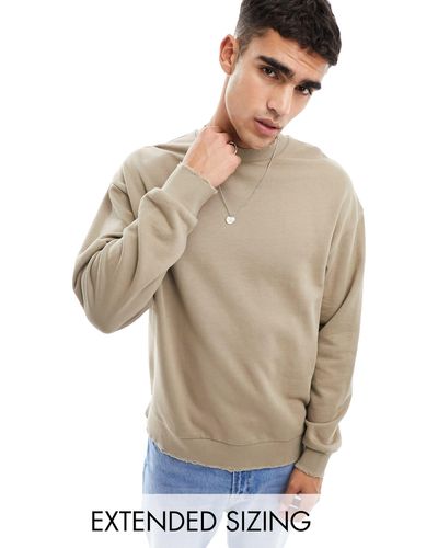 ASOS – oversize-sweatshirt - Mehrfarbig