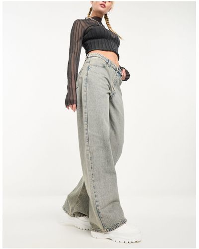 Stradivarius Wide-leg jeans for Women | Black Friday Sale & Deals up to 48%  off | Lyst