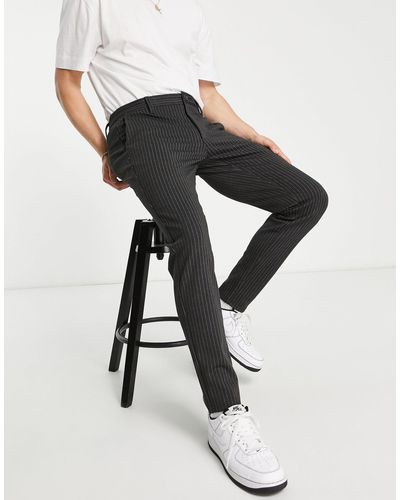Only & Sons Slim Tapered Fit Trousers - Black