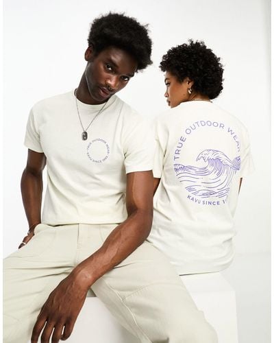 Kavu Unisex Breaker T-shirt - Natural