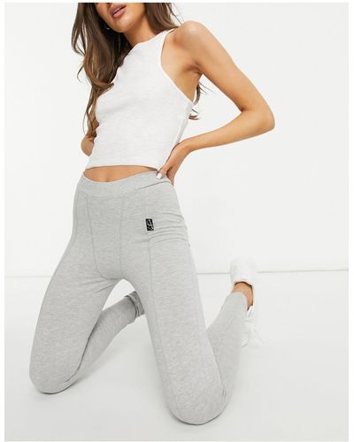The Couture Club High Waist leggings Co Ord - Gray