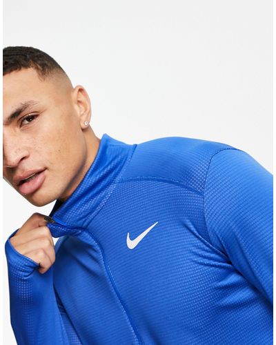 Nike Camiseta dri-fit element - Azul