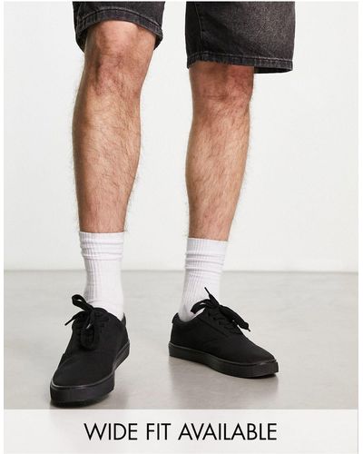 ASOS Tennis en toile - noir