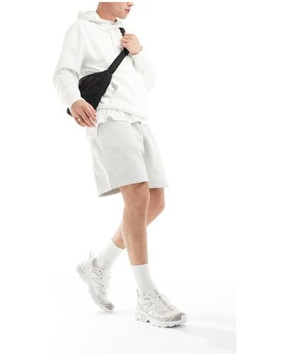 Weekday Jersey Shorts - White