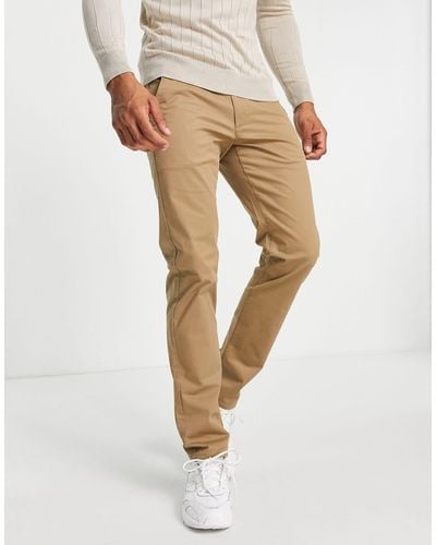 Farah Elm Chino Pants - Natural