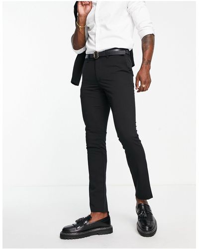 New Look Super Skinny Suit Trouser - Black