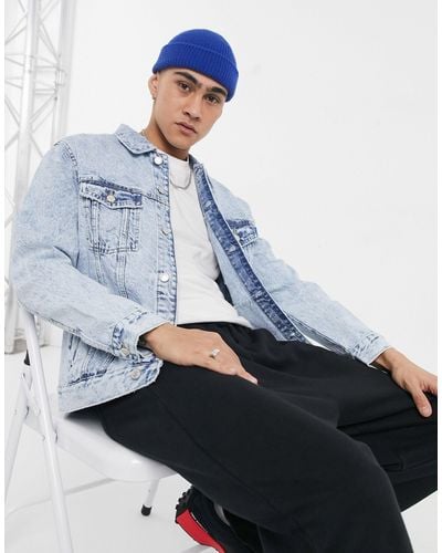 Bershka Denim Jacket - Blue