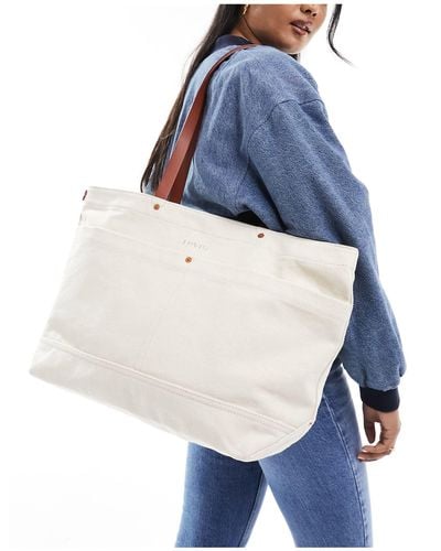 Levi's Heritage Tote Bag With Logo - Blue
