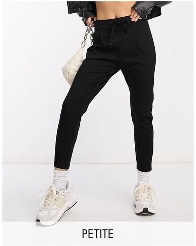Vero Moda Toelopende joggingbroek Met Gestrikte Taille - Zwart