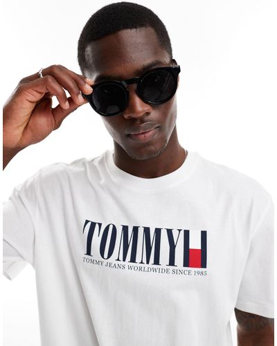 Tommy Hilfiger – t-shirt - Weiß