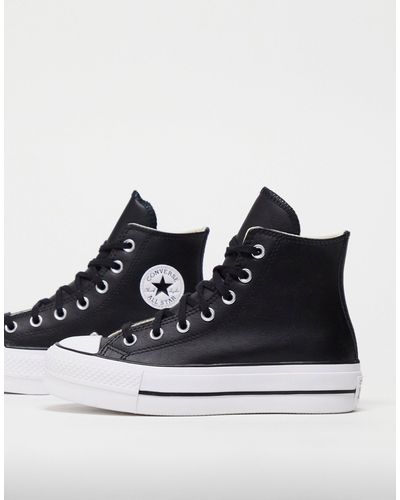 Converse Chuck Taylor - All Star High Lift - Hoge Sneakers - Zwart