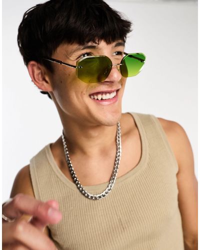 ASOS Lunettes - Vert