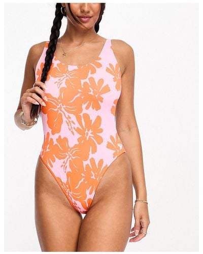 Roxy Surf Kind Kate Swimsuit - Orange